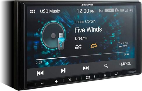 Alpine 7 Receiver Bluetooth w/Carplay/Android for 2006-2009 Dodge Ram 2500/3500 in Saudi Arabia
