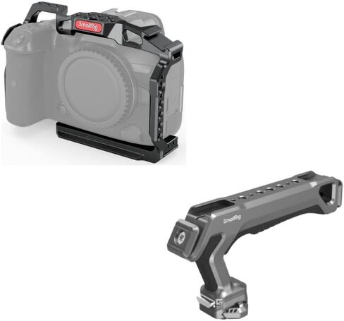 SmallRig R5 / R5 C / R6 Cage and Quick Release Top Handle with Quick Release Slider in Saudi Arabia