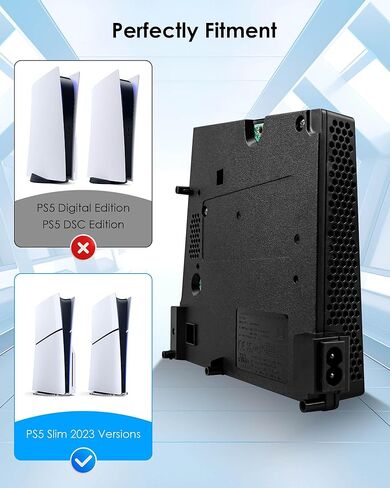 for PS5Slim Power Supply, Internal AC Adapter Unit ADP-400GR Fit for Sony PlayStation 5 PS5 Slim CFI-2000 Console Power Adapter with Repair Tool Kit in Saudi Arabia