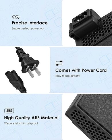 for PS5Slim Power Supply, Internal AC Adapter Unit ADP-400GR Fit for Sony PlayStation 5 PS5 Slim CFI-2000 Console Power Adapter with Repair Tool Kit in Saudi Arabia