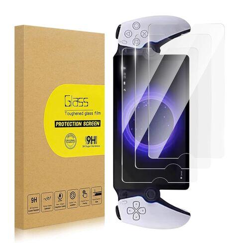 Lokyoo Screen Protector Designed for Sony Playstation Portal PS5(3-Pack Tempered Glass), Transparent HD Clear, Anti-Scratch, Compatible with Playstation Portal PS5 8.0 inch in Saudi Arabia