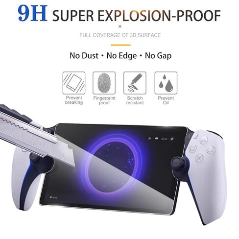 Lokyoo Screen Protector Designed for Sony Playstation Portal PS5(3-Pack Tempered Glass), Transparent HD Clear, Anti-Scratch, Compatible with Playstation Portal PS5 8.0 inch in Saudi Arabia