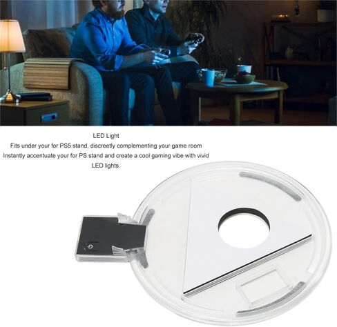 قاعدة RGB LED الرقمية، حامل وحدة تحكم الألعاب بـ 4 أوضاع ألوان، قاعدة LED ملونة RGB قاعدة LED رقمية RGB لوحدة التحكم PS5 in Saudi Arabia