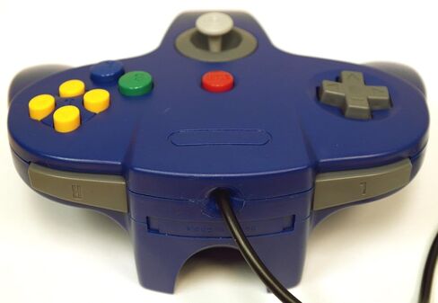 وحدة تحكم بديلة زرقاء لجهاز Nintendo N64 من Mars Devices in Kuwait
