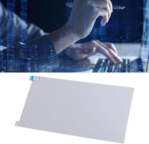 GOWENIC 19.5 Inch Computer Screen Protector, Anti Blue Light PET Film with Electrostatic Adsorption for 16:9 Wide Screen Display, Reduces Eye Strain in Saudi Arabia