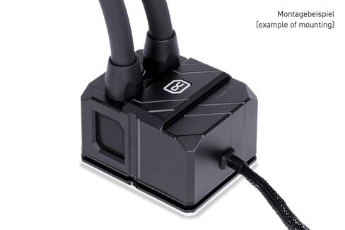 Alphacool Eisbaer Pro ES (Solo) كتلة مياه كاملة لوحدة المعالجة المركزية ومضخة مع ورقة Grizzly KryoSheet الحرارية (33x33 مم) لحزمة وحدة المعالجة المركزية AMD AM5 in Kuwait