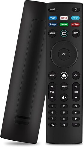 XRT140 Universal Remote for VIZIO TV: Remote Replacement XRT136 XRT260 XRT270 for VIZIO TV D/E/M/P/PX/V/OLED Series, with Vudu/Netflix/Prime/Disney/Hulu/Redbox Keys in Saudi Arabia