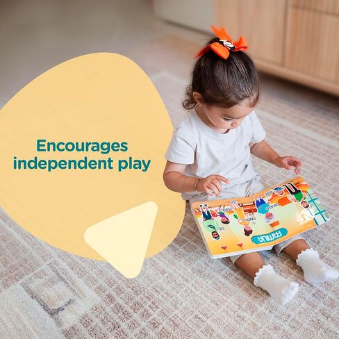 Aprende Peque Dance & Play كتاب صوتي موسيقي للأطفال الصغار 1-4 | Canta con Isa: Canciones para Bailar | الموسيقى الاسبانية التفاعلية للأطفال | 6 أغاني in Saudi Arabia