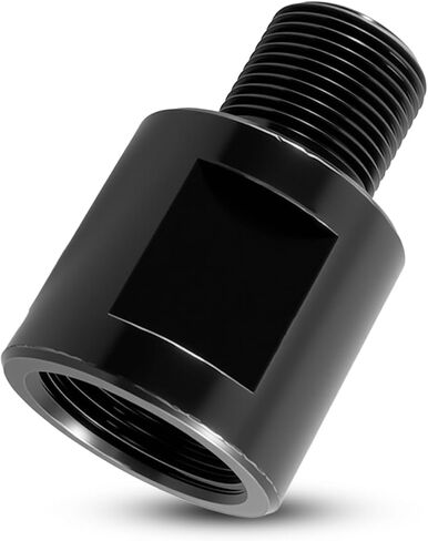 1/2-28 Male to 5/8-24 Female Adapter, with Black Anti-Rust Coating in Saudi Arabia