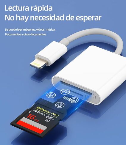 محول قارئ بطاقات SD (2 في 1) Lightning إلى قارئ بطاقات Micro SD لأجهزة Apple لهاتف iPhone 14 13 12 11 Pro Max 7 8 Plus لجهاز iPad Air Compact Flash كابل موصل محول ملحقات عصا الذاكرة in Kuwait