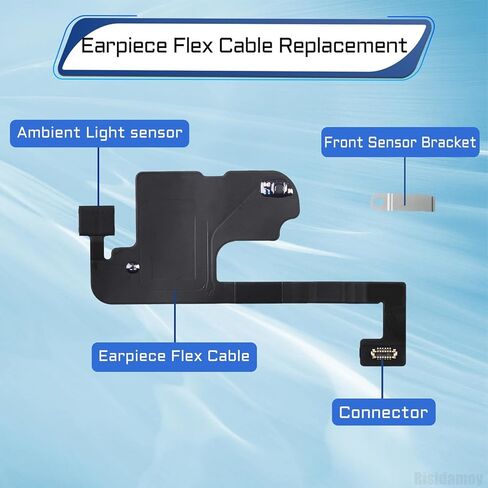 Earpiece Flex Cable Replacement for iPhone 15 Plus Ear Speaker Connector Repair Front Earspeaker Flex Cable replacement for iPhone 15plus Ambient Light Sensor Fix for A3094 A2847 A3093 A3096 in Saudi Arabia