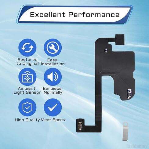 Earpiece Flex Cable Replacement for iPhone 15 Plus Ear Speaker Connector Repair Front Earspeaker Flex Cable replacement for iPhone 15plus Ambient Light Sensor Fix for A3094 A2847 A3093 A3096 in Saudi Arabia