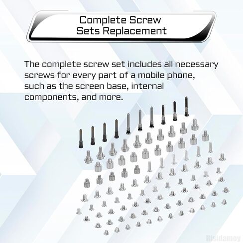 for iPhone 15 Pro Max Complete Full Screw Set Replacement 15promax with Repair Pentalobe Bottom Screws Inner Part with 4 Screwdrivers for A3106 A2849 A3105 A3108 in Saudi Arabia
