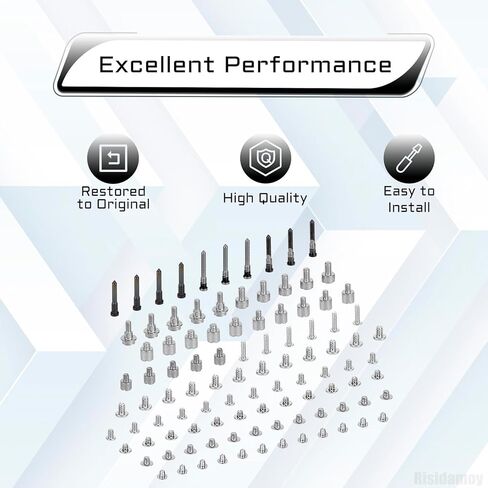 for iPhone 15 Pro Max Complete Full Screw Set Replacement 15promax with Repair Pentalobe Bottom Screws Inner Part with 4 Screwdrivers for A3106 A2849 A3105 A3108 in Saudi Arabia