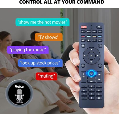 جهاز تحكم عن بعد صوتي بديل PZL RC-200 لـ SuperBox S6 Max، S5 Pro، S5 Max، S6 Pro، S6 Ultra، Elite Ultra، Elite Pro+، بدون وظيفة صوتية لـ Super Box S3 Pro، S4 Pro in Kuwait