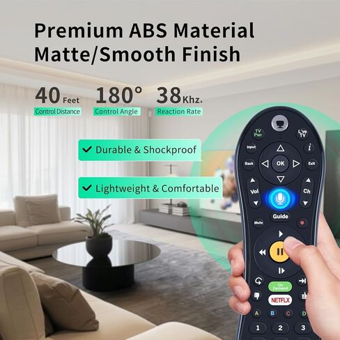جهاز التحكم عن بعد الصوتي البديل S6A الجديد لسلسلة TiVo VOX وTiVo Edge and Bolt وMini VOX DVRs in Kuwait