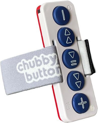 Chubby Buttons 2 Bundle- Hunter + Patriot - 2 Wearable & Stickable Bluetooth 5.2 Remotes for iPhone & Android in Saudi Arabia