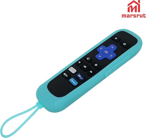 قطعتان من أجهزة التحكم عن بعد مناسبة لصندوق Roku، بديل عن بعد لـ Roku Express، Premiere، Player، 1 2 3 4 (HD، LT، XS، XD)، (ليس لـ Roku Stick، TV، Ultra، أجهزة الألعاب)، وحدة تحكم بسيطة بدون زر الصوت in Kuwait