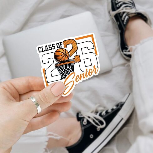 3Pcs Class of 2026 Basketball Senior 2026 Sticker Graduation Sport Gift for Class of 2026 Basketball Player Stickers Graduation Senior 2026 Car Decal for Laptop Water Bottle Phone Case Truck 3" in Saudi Arabia