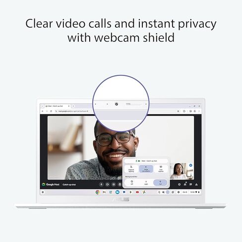 شاشة لمس للكمبيوتر المحمول ASUS Chromebook Plus - معالج Intel i3 Beat i3-1215U ثماني النواة - شاشة FHD مقاس 14 بوصة - ذاكرة وصول عشوائي سعتها 8 جيجابايت| بطاقة SSD سعة 256 جيجابايت + 128 جيجابايت - كمبيوتر محمول Goole AI - طلاب المدارس والأطفال من 8 إلى 1 in Kuwait