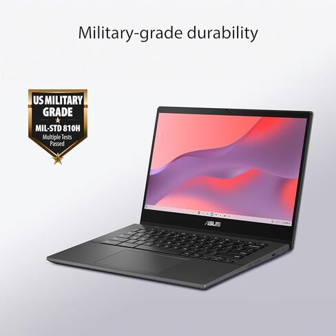 شاشة لمس للكمبيوتر المحمول ASUS Chromebook Plus - معالج Intel i3 Beat i3-1215U ثماني النواة - شاشة FHD مقاس 14 بوصة - ذاكرة وصول عشوائي سعتها 8 جيجابايت| بطاقة SSD سعة 256 جيجابايت + 128 جيجابايت - كمبيوتر محمول Goole AI - طلاب المدارس والأطفال من 8 إلى 1 in Kuwait