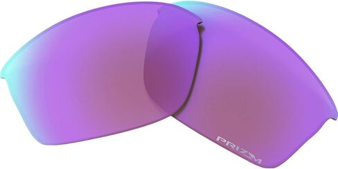 Oakley AOO9008LS Flak Jacket Rectangular Replacement Sunglass Lenses, Prizm Road, 63 mm in Saudi Arabia