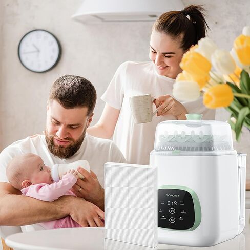 6 عبوات بديلة لفلتر HEPA، متوافقة مع Momcozy وGrownsy وPapablic وغسالة زجاجات الأطفال MOMFANN، ترشيح فعال بنسبة 99.97% لغسالة ومجفف زجاجات الأطفال، فلاتر هواء ممتازة in Kuwait