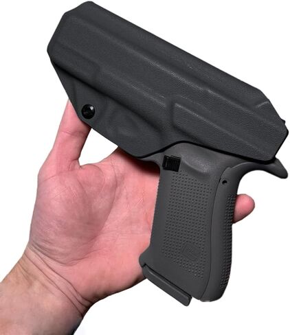 حافظة G19 IWB لليد اليمنى تناسب موديلات Glock 19,19X,25,32,44(Gen1-5)/G23 (Gen3-4)/G45 (GEN3-5) حافظة مسدس وحامل عالمي 9 مم/.40 حامل مخفي مزدوج المكدس in Saudi Arabia