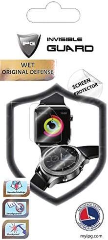 واقي شاشة IPG لـ GARMIN APPROACH S60 GOLF GPS WATCH (وحدتان) طبقة شفافة فائقة الدقة غير مرئية مضادة للخدش - ناعمة/شفاء ذاتي/خالية من الفقاعات in Kuwait