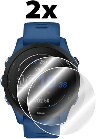 IPG for Garmin Forerunner® 255 - واقي شاشة ساعة ذكية للموسيقى Forerunner® 255 (وحدتان) طبقة شفافة غير مرئية فائقة الدقة مضادة للخدش - سلسة/شفاء ذاتي/فقاعة - خالية من Forerunner® 255 in Saudi Arabia