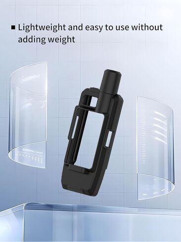 حافظة لجهاز Garmin GPSMAP H1 Premium GPS محمول باليد، حافظة حماية من السيليكون الناعم من WUNIAK محمولة مقاومة للخدش ومقاومة للصدمات لهاتف Garmin GPSMAP H1، أسود in Kuwait