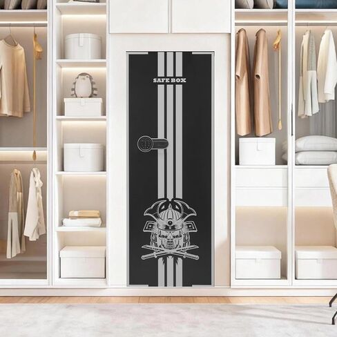 VEVOR 4 Gun Safe, Long Gun Cabinet for Rifles and Pistols, Quick Access Rifle Safe with 3 Ammo Slots and 2 Adjustable Racks, Large Digital Cabinet with Key and Password Lock in Saudi Arabia