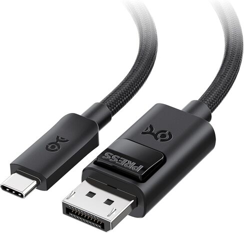 Cable Matters 54Gbps Unidirectional USB C to DisplayPort 2.1 Cable - 3ft / 0.9m, Supports DP54, 8K@165Hz / 4K@480Hz (Thunderbolt 5 to DisplayPort Cable) - Not for Portable USB-C Monitor in Saudi Arabia