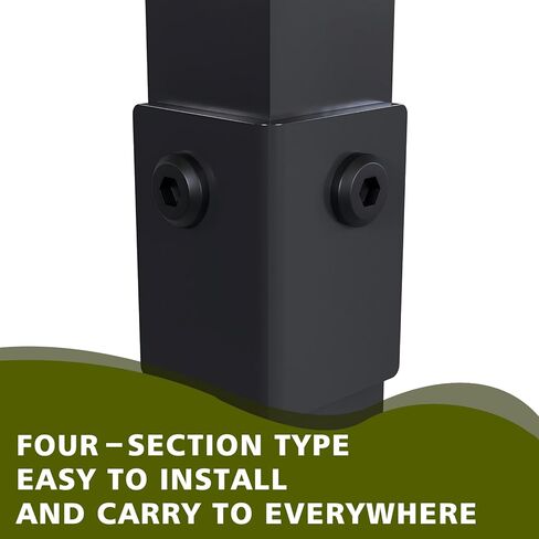 Dueling Tree Target Kit for .22 Rimfire, Metal Shooting Target with Ground Insertable Design, Suitable for .22 Rifles and Handguns Shooting Practice in Saudi Arabia