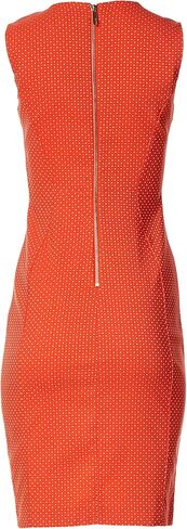 فستان كالفن كلاين سكوبا النسائي بدون أكمام الأميرة خياطة الغرزة in Kuwait