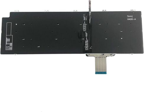 لوحة مفاتيح بديلة لأجهزة الكمبيوتر المحمول Dell Precision 7750 7550 7760 7560 Series مع تخطيط أمريكي بإضاءة خلفية 0713DM 713DM PK132V72B00 in Saudi Arabia