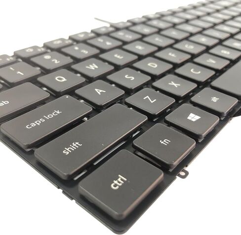 لوحة مفاتيح بديلة لأجهزة الكمبيوتر المحمول Dell Precision 7750 7550 7760 7560 Series مع تخطيط أمريكي بإضاءة خلفية 0713DM 713DM PK132V72B00 in Saudi Arabia