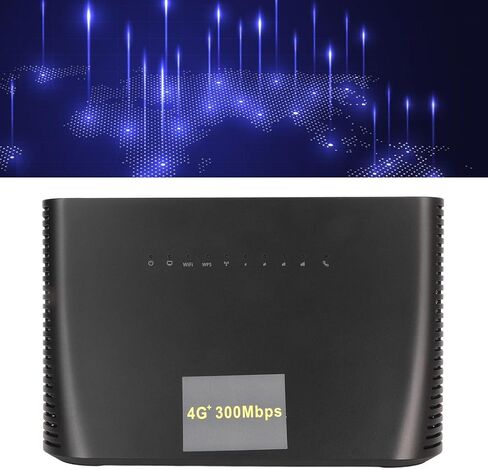 راوتر Vikye 4G لاسلكي بسرعة نقل عالية 300 ميجابت في الثانية، تغطية داخلية وخارجية، توافق واسع، اتصال متعدد المنافذ، صغير الحجم ومحمول، منفذ WAN LAN (قابس أمريكي)، VIKYE8VMECDXZOT-11 in Saudi Arabia