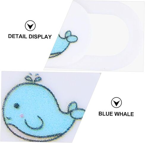 4pcs Whale Pattern Privacy Camera Cover for Laptop and Tablet Cartoon Webcam Lid Slider Anti-Peeping Webcam Cover for Personal Privacy Protection in Saudi Arabia