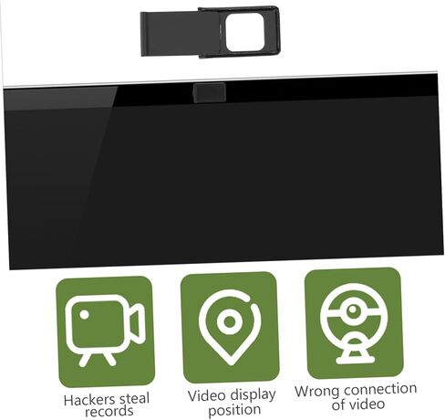 2PCS Webcam Cover Slide for Tablet and Laptop Adhesive Privacy Protector Easy Install for Enhanced Security in Saudi Arabia