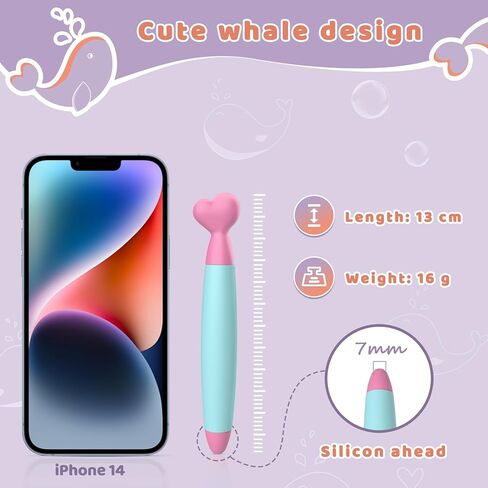 Stylus Pens, 2 Pack Stylus with Durable Rubber Tips, Compatible with iPad, iPhone, Android, All Tablets and Phones in Saudi Arabia