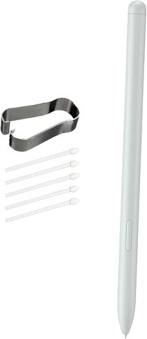 Galaxy Tab S9 FE S Pen Compatible with Samsung Galaxy Tab S9 FE Stylus Pen Replacement + Free 5 Tips for Samsung Galaxy Tab S9 FE Plus S Pen, Gray in Saudi Arabia