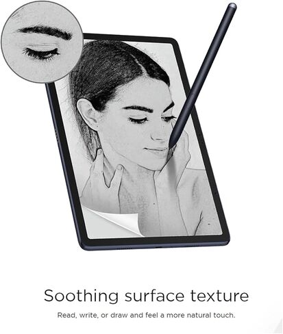 قلم NXTPaper 12 Pro E لقلم TCL NXTPaper 12 Pro E، قلم ستايلس لـ TCL NXTPaper 12 Pro E Pen 4096 حساسية، رفض راحة اليد (أسود) in Kuwait