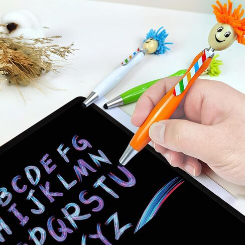 6-Pack Unique Design Stylus Pens, Silicone Tip, Universal Capacitive Touch Screen Pen, Compatible with Tablets, iPad Mini, iPad Pro, iPad Air, Smartphones, Samsung Galaxy, Multiple Colors in Saudi Arabia