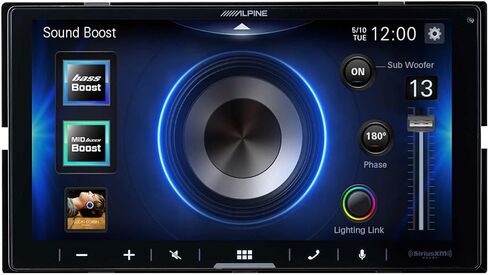 Alpine iLX-W670 جهاز استقبال السيارة بتقنية البلوتوث مقاس 7 بوصات مع موالف Sirius وحزمة الكاميرا الاحتياطية ذات الزاوية العريضة Voxx HD. تكامل Android وiPhone Bluetooth لنظامي Android Auto وApple Car Play. in Saudi Arabia
