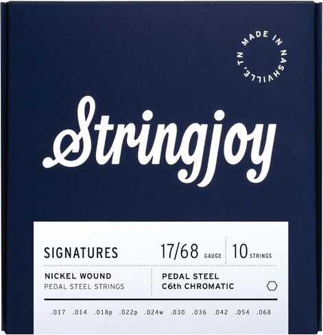 Stringjoy NW1238 دواسة التوقيع سلاسل الغيتار الصلب E9th (12-38) النيكل الجرح دواسة سلاسل الصلب E9 in Kuwait