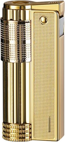 ولاعات البارافين الإبداعية من Jet Torch Butane، عتيقة الصوان، حفر، ولاعات للشموع، المطبخ، التخييم، المدفأة، هدايا للرجال (الوقود غير متضمن) أسود in Saudi Arabia