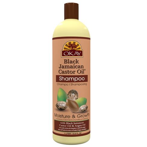 OKAY for Men | Shampoo Beard, Hair, Mustache Cleaner Wash with Castor Oil | Strengthen, Cleanse, Soften, Condition | For All Types and Textures | Free of Parabens, Silicones, Sulfates | 16 oz in Saudi Arabia