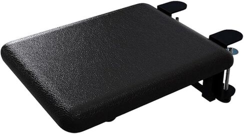 Computer Arm Rest for Desk, 90°Foldable Desk Arm Rest Extender,Ergonomic Arm Rest for Desk,Clamp-On Mouse Pad Arm Support,No-Drill Table Side Addition for Home & Office in Saudi Arabia