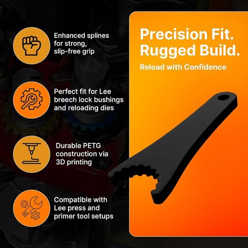 Die Wrench Compatible with Lee Precision Lock Ring Reloading Breech Lock Bushings Dies Primer Tool Press Equipment in Saudi Arabia
